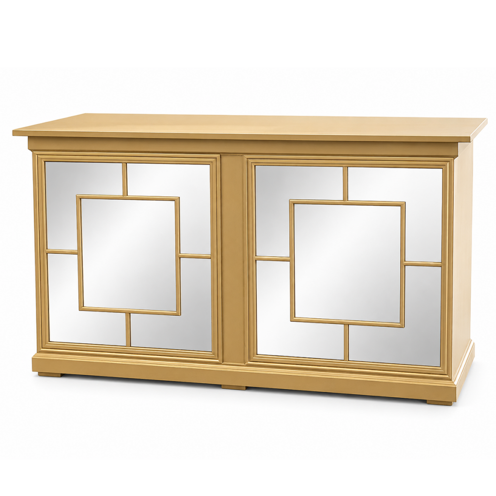 gold mirror bar